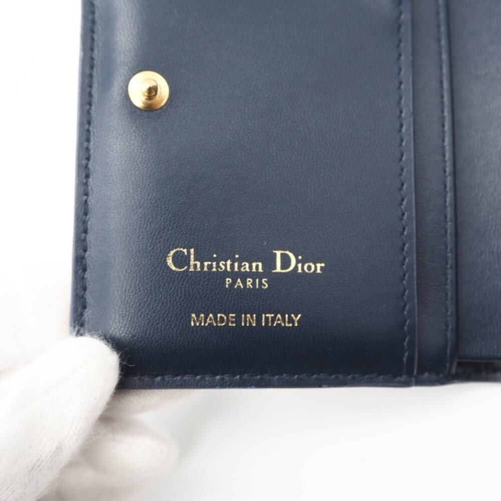 Christian Dior Dior Toile de Jouy Reverse Jacquard 30 Montaigne Dahlia Wallet... - Picture 15 of 16